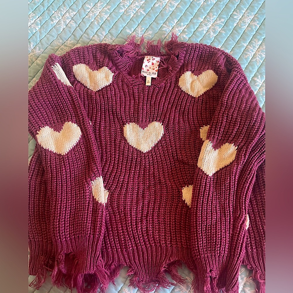 Belle du Jour, size L girls, purple color